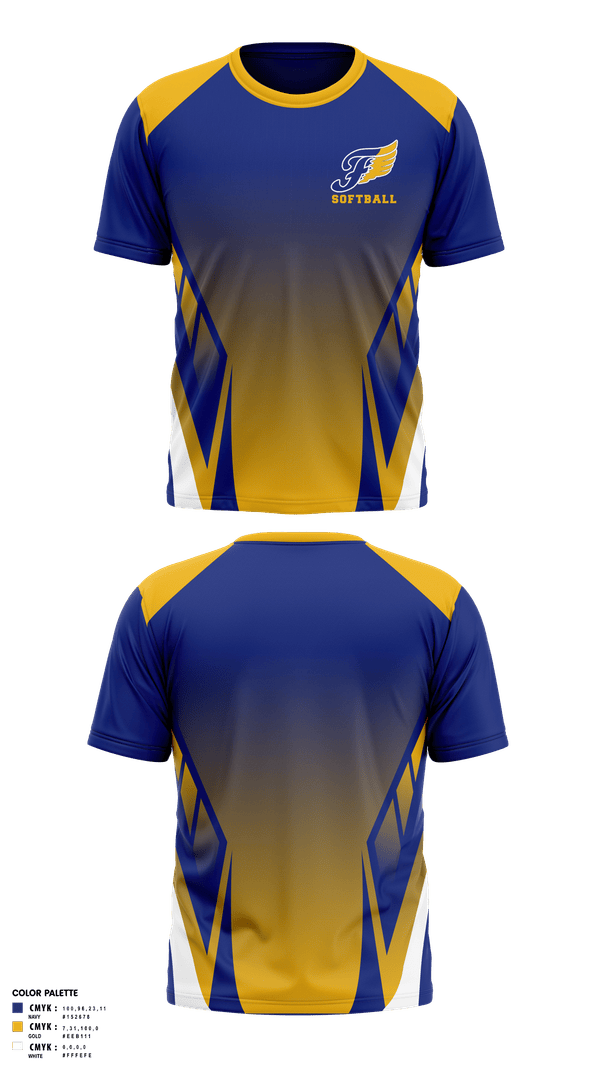 Short Sleeve Performance Shirt, Fluvanna Middle School Softball, Softball, Teamtime, Team time, sublimation, custom sports apparel, team uniforms, spirit wear, spiritwear, sports uniforms, custom shirts, team store, custom team store, fundraiser sports, apparel fundraiser