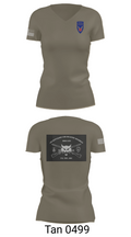 11th airborne, 1-5 IN Bobcats 86117947 Women's Short Sleeve V-neck Shirt - 6