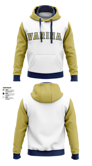 Hoodie, Varina, Track & Field, Teamtime, Team time, sublimation, custom sports apparel, team uniforms, spirit wear, spiritwear, sports uniforms, custom shirts, team store, custom team store, fundraiser sports, apparel fundraiser