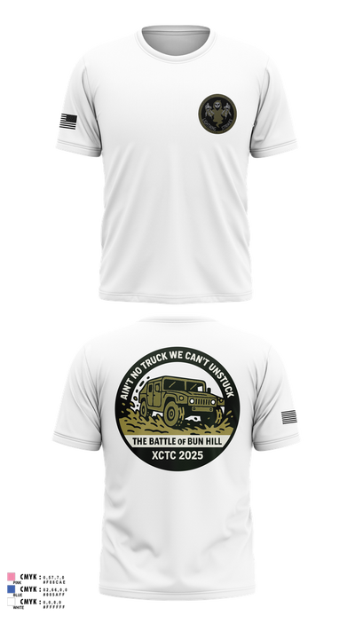 A 1/111 Field Artillery 90044147 Short Sleeve Performance Shirt - 3