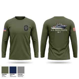 Long Sleeve Performance Shirt, US Park Police, Police, Teamtime, Team time, sublimation, custom sports apparel, team uniforms, spirit wear, spiritwear, sports uniforms, custom shirts, team store, custom team store, fundraiser sports, apparel fundraiser