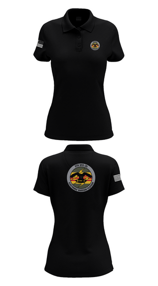 Womens Short Sleeve Performance Polo, MICO GSB 5TH GROUP EW PLATOON, , Teamtime, Team time, sublimation, custom sports apparel, team uniforms, spirit wear, spiritwear, sports uniforms, custom shirts, team store, custom team store, fundraiser sports, apparel fundraiser