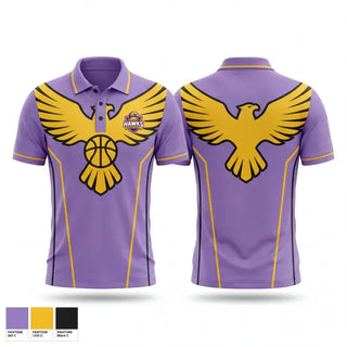 Short Sleeve Performance Polo, Hawks Basketball, Men's Basketball, Teamtime, Team time, sublimation, custom sports apparel, team uniforms, spirit wear, spiritwear, sports uniforms, custom shirts, team store, custom team store, fundraiser sports, apparel fundraiser