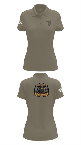 Womens Short Sleeve Performance Polo, Tomball Wildland, , Teamtime, Team time, sublimation, custom sports apparel, team uniforms, spirit wear, spiritwear, sports uniforms, custom shirts, team store, custom team store, fundraiser sports, apparel fundraiser