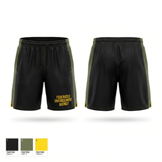 Athletic Shorts With Pockets, Federated Enforcement Agency, , Teamtime, Team time, sublimation, custom sports apparel, team uniforms, spirit wear, spiritwear, sports uniforms, custom shirts, team store, custom team store, fundraiser sports, apparel fundraiser