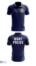 DSNY Police Short Sleeve Performance Polo - 32