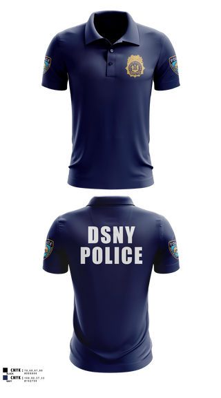 Short Sleeve Performance Polo, DSNY Police, Police, Teamtime, Team time, sublimation, custom sports apparel, team uniforms, spirit wear, spiritwear, sports uniforms, custom shirts, team store, custom team store, fundraiser sports, apparel fundraiser