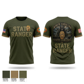 Short Sleeve Performance Shirt, NC DNCR State Ranger, Police, Teamtime, Team time, sublimation, custom sports apparel, team uniforms, spirit wear, spiritwear, sports uniforms, custom shirts, team store, custom team store, fundraiser sports, apparel fundraiser