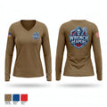 539th CTC 27472766 Women's Long Sleeve V-neck Shirt - 1
