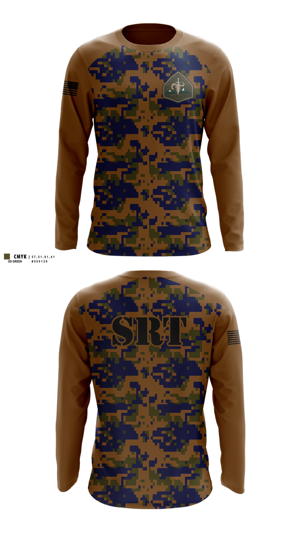 Long Sleeve Performance Shirt, Denver Special Response Team, Police, Teamtime, Team time, sublimation, custom sports apparel, team uniforms, spirit wear, spiritwear, sports uniforms, custom shirts, team store, custom team store, fundraiser sports, apparel fundraiser