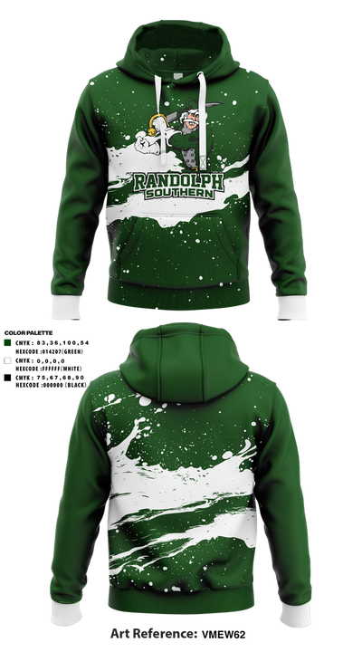 Randolph Southern Senior High School 54411855 Hoodie - 1