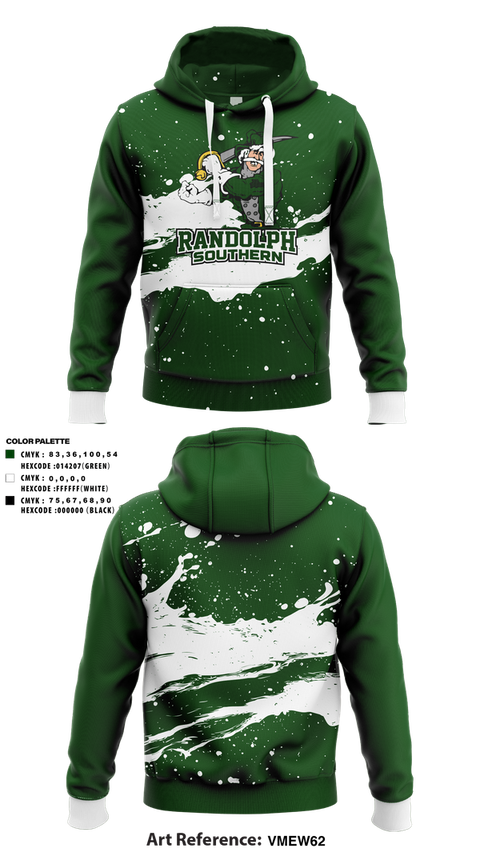 Hoodie, Randolph Southern Senior High School, Spirit Store, Teamtime, Team time, sublimation, custom sports apparel, team uniforms, spirit wear, spiritwear, sports uniforms, custom shirts, team store, custom team store, fundraiser sports, apparel fundraiser