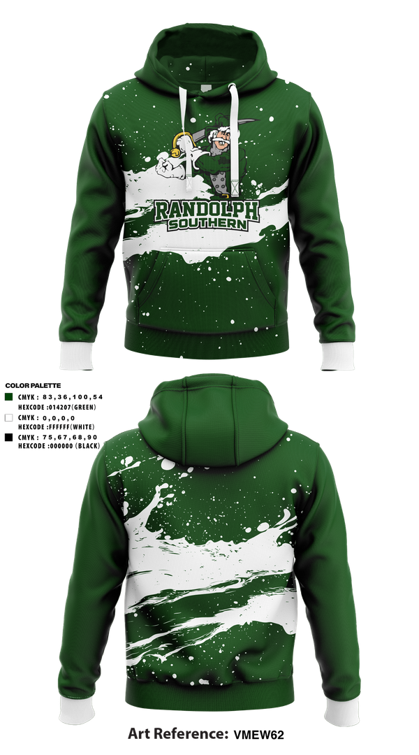 Hoodie, Randolph Southern Senior High School, Spirit Store, Teamtime, Team time, sublimation, custom sports apparel, team uniforms, spirit wear, spiritwear, sports uniforms, custom shirts, team store, custom team store, fundraiser sports, apparel fundraiser
