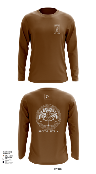 173RD ABN 21007449 Long Sleeve Performance Shirt 106