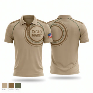 Short Sleeve Performance Polo, D CLC MAINT, Army, Teamtime, Team time, sublimation, custom sports apparel, team uniforms, spirit wear, spiritwear, sports uniforms, custom shirts, team store, custom team store, fundraiser sports, apparel fundraiser