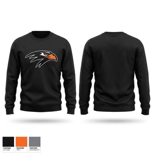 Crew Neck Sweatshirt, Bloomer Blackhawk'sTrack & Field, Track & Field, Teamtime, Team time, sublimation, custom sports apparel, team uniforms, spirit wear, spiritwear, sports uniforms, custom shirts, team store, custom team store, fundraiser sports, apparel fundraiser