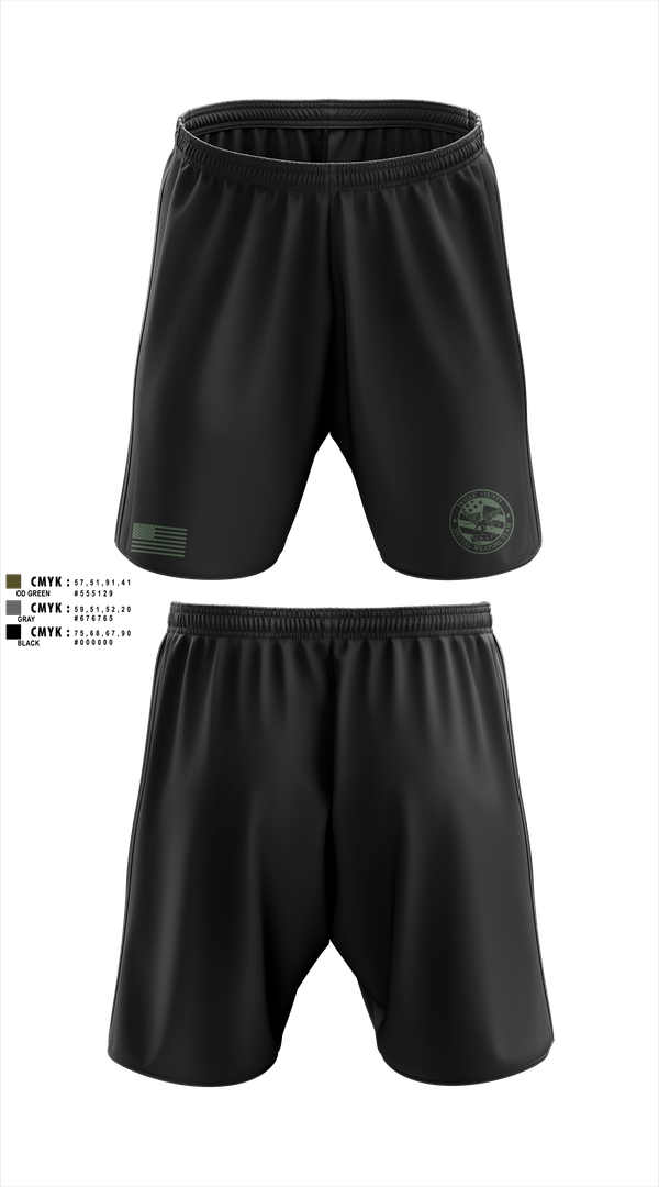 Athletic Shorts With Pockets, PCSO Black Knights, , Teamtime, Team time, sublimation, custom sports apparel, team uniforms, spirit wear, spiritwear, sports uniforms, custom shirts, team store, custom team store, fundraiser sports, apparel fundraiser