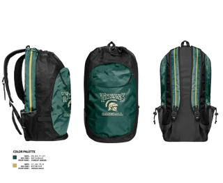Gear Bag, Titans, Baseball, Teamtime, Team time, sublimation, custom sports apparel, team uniforms, spirit wear, spiritwear, sports uniforms, custom shirts, team store, custom team store, fundraiser sports, apparel fundraiser