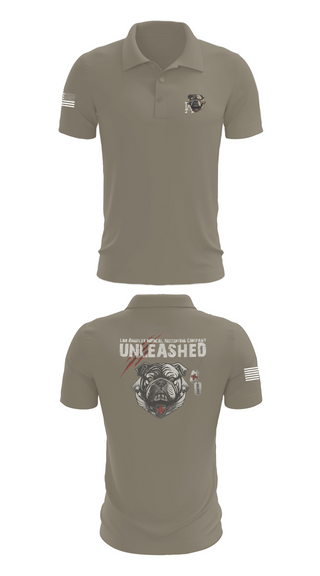 Short Sleeve Performance Polo, LA Medical Recruiting Company, Army, Teamtime, Team time, sublimation, custom sports apparel, team uniforms, spirit wear, spiritwear, sports uniforms, custom shirts, team store, custom team store, fundraiser sports, apparel fundraiser