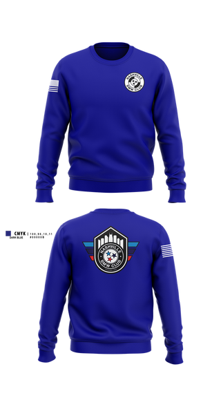 Crew Neck Sweatshirt, BMW Club of Nashville, , Teamtime, Team time, sublimation, custom sports apparel, team uniforms, spirit wear, spiritwear, sports uniforms, custom shirts, team store, custom team store, fundraiser sports, apparel fundraiser