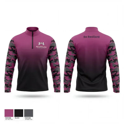 Relentless Basketball Club 90552406 Quarter Zip Jacket - 1