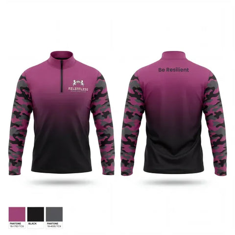 Quarter Zip Jacket, Relentless Basketball Club, Men's Basketball, Teamtime, Team time, sublimation, custom sports apparel, team uniforms, spirit wear, spiritwear, sports uniforms, custom shirts, team store, custom team store, fundraiser sports, apparel fundraiser