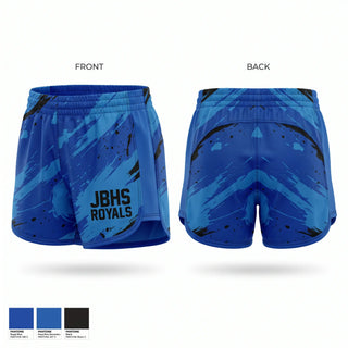 Womens Shorts, JBHS ROYALS, Softball, Teamtime, Team time, sublimation, custom sports apparel, team uniforms, spirit wear, spiritwear, sports uniforms, custom shirts, team store, custom team store, fundraiser sports, apparel fundraiser