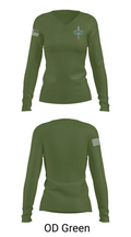40 commando RM 51951767 Women's Long Sleeve V-neck Shirt - 57