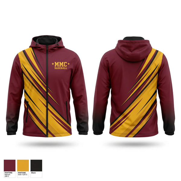 Windbreaker, MMC, Baseball, Teamtime, Team time, sublimation, custom sports apparel, team uniforms, spirit wear, spiritwear, sports uniforms, custom shirts, team store, custom team store, fundraiser sports, apparel fundraiser
