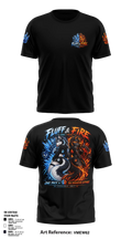 Chaos squad fire and Ice Short Sleeve Performance Shirt - 5