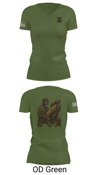 Womens Short Sleeve Vneck Shirt, 2/11 Battery H, Marines, Teamtime, Team time, sublimation, custom sports apparel, team uniforms, spirit wear, spiritwear, sports uniforms, custom shirts, team store, custom team store, fundraiser sports, apparel fundraiser