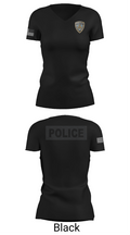 DSNY POLICE 97447284 Women's Short Sleeve V-neck Shirt - 24
