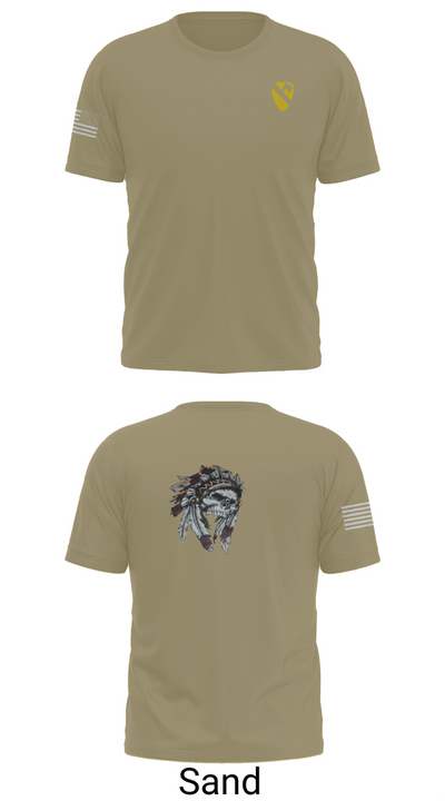 6-9 Cavalry Regiment 17132941 Old School Cotton Feel Shirt - 90
