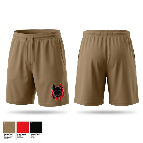 Athletic Shorts With Pockets, Forged Gold Battalion, Army, Teamtime, Team time, sublimation, custom sports apparel, team uniforms, spirit wear, spiritwear, sports uniforms, custom shirts, team store, custom team store, fundraiser sports, apparel fundraiser