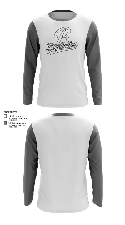 BoydballersBoydballers Long Sleeve Performance Shirt 3