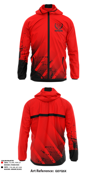 Windbreaker, Panthers, Men's Soccer, Teamtime, Team time, sublimation, custom sports apparel, team uniforms, spirit wear, spiritwear, sports uniforms, custom shirts, team store, custom team store, fundraiser sports, apparel fundraiser