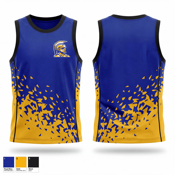 Mens Basketball Jersey, Lakeview Spartans, Men's Basketball, Teamtime, Team time, sublimation, custom sports apparel, team uniforms, spirit wear, spiritwear, sports uniforms, custom shirts, team store, custom team store, fundraiser sports, apparel fundraiser