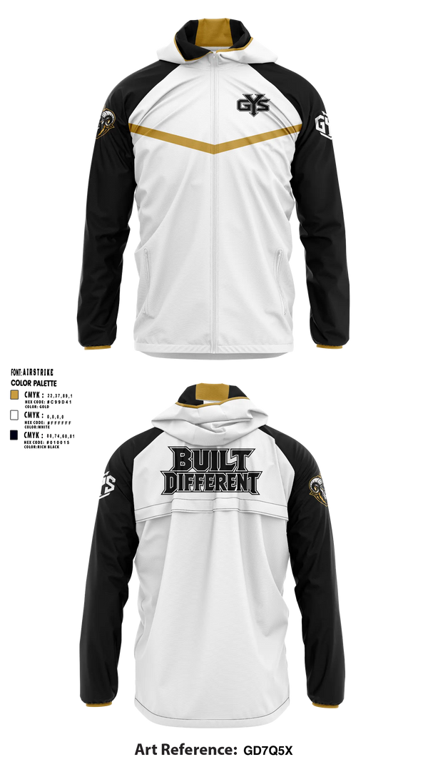 Windbreaker, GYS, Spirit Store, Teamtime, Team time, sublimation, custom sports apparel, team uniforms, spirit wear, spiritwear, sports uniforms, custom shirts, team store, custom team store, fundraiser sports, apparel fundraiser