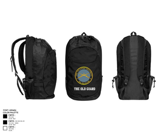 Gear Bag, The Old Guard, , Teamtime, Team time, sublimation, custom sports apparel, team uniforms, spirit wear, spiritwear, sports uniforms, custom shirts, team store, custom team store, fundraiser sports, apparel fundraiser