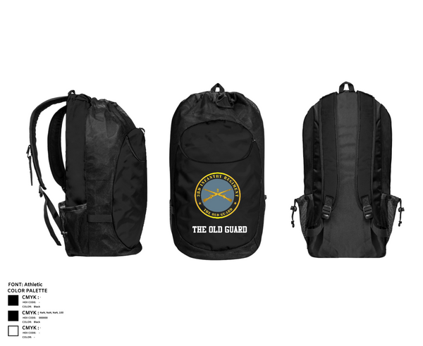 Gear Bag, The Old Guard, , Teamtime, Team time, sublimation, custom sports apparel, team uniforms, spirit wear, spiritwear, sports uniforms, custom shirts, team store, custom team store, fundraiser sports, apparel fundraiser