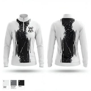 Quarter Zip Jacket, Vikings, Softball, Teamtime, Team time, sublimation, custom sports apparel, team uniforms, spirit wear, spiritwear, sports uniforms, custom shirts, team store, custom team store, fundraiser sports, apparel fundraiser