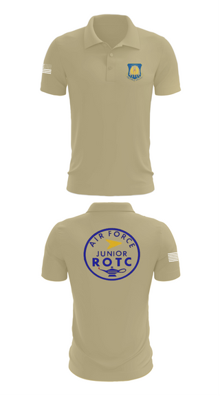 Short Sleeve Performance Polo, 61st Eagle Squadron, Air Force, Teamtime, Team time, sublimation, custom sports apparel, team uniforms, spirit wear, spiritwear, sports uniforms, custom shirts, team store, custom team store, fundraiser sports, apparel fundraiser