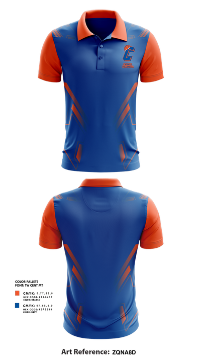 Catskill Volleyball 51447521 Short Sleeve Performance Polo - 2