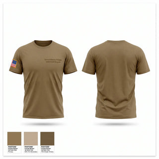 Old School Cotton Feel Shirt, Second Infantry Division Sustainment Brigade, Army, Teamtime, Team time, sublimation, custom sports apparel, team uniforms, spirit wear, spiritwear, sports uniforms, custom shirts, team store, custom team store, fundraiser sports, apparel fundraiser
