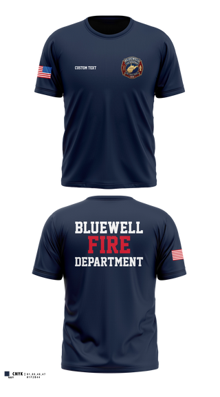 Short Sleeve Performance Shirt, Bluewell Volunteer Fire Department, Fire Department, Teamtime, Team time, sublimation, custom sports apparel, team uniforms, spirit wear, spiritwear, sports uniforms, custom shirts, team store, custom team store, fundraiser sports, apparel fundraiser