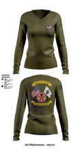 HHC 151st RSG 63690078 Women's Long Sleeve V-neck Shirt - 5