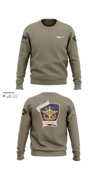 Crew Neck Sweatshirt, 640th ASB Bravo Company, , Teamtime, Team time, sublimation, custom sports apparel, team uniforms, spirit wear, spiritwear, sports uniforms, custom shirts, team store, custom team store, fundraiser sports, apparel fundraiser