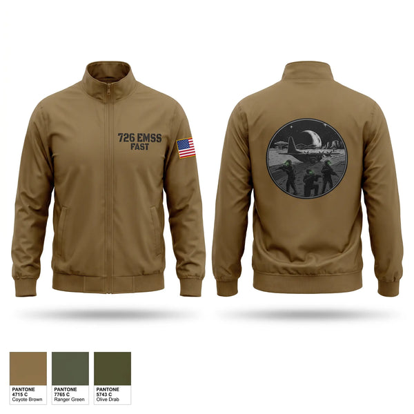 Windbreaker, 726 EMSS, Air Force, Teamtime, Team time, sublimation, custom sports apparel, team uniforms, spirit wear, spiritwear, sports uniforms, custom shirts, team store, custom team store, fundraiser sports, apparel fundraiser
