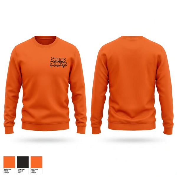 Crew Neck Sweatshirt, Swamp Donkeys, Baseball, Teamtime, Team time, sublimation, custom sports apparel, team uniforms, spirit wear, spiritwear, sports uniforms, custom shirts, team store, custom team store, fundraiser sports, apparel fundraiser