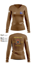 D CO 37279628 Women's Long Sleeve V-neck Shirt - 8